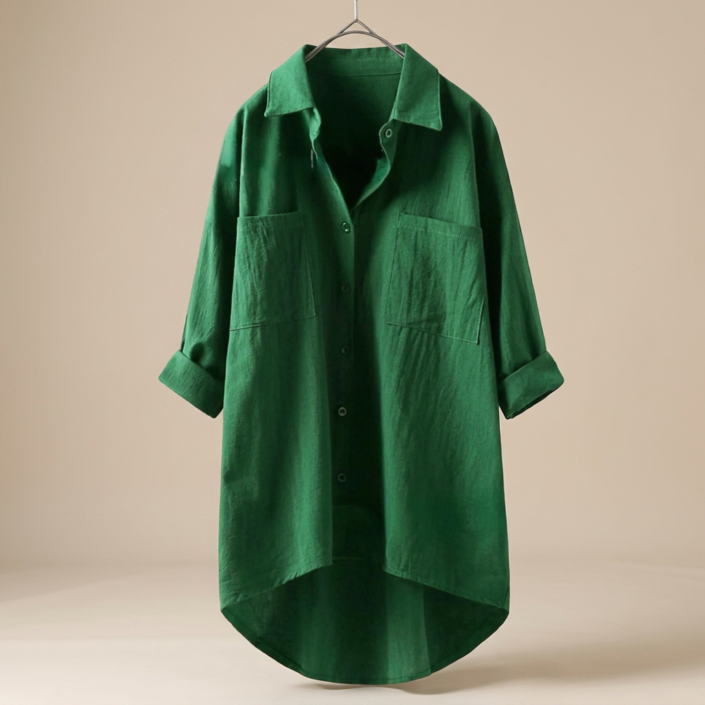 Jacient - Relaxed Fit Button-Down Shirt