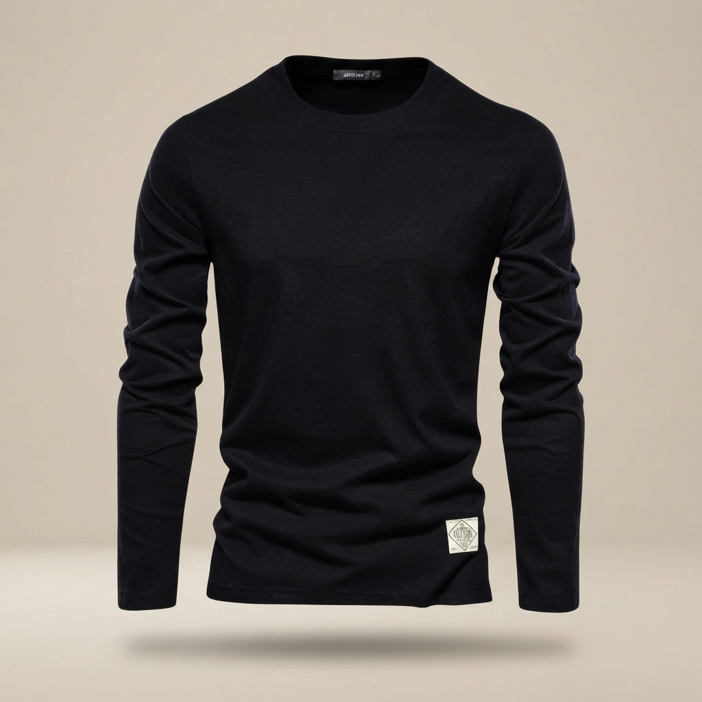 Nelson - Casual Round-Neck Shirt