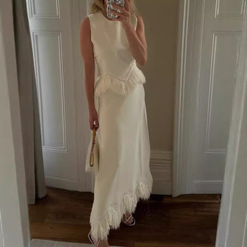 Marjorie - Elegant Sleeveless Outfit