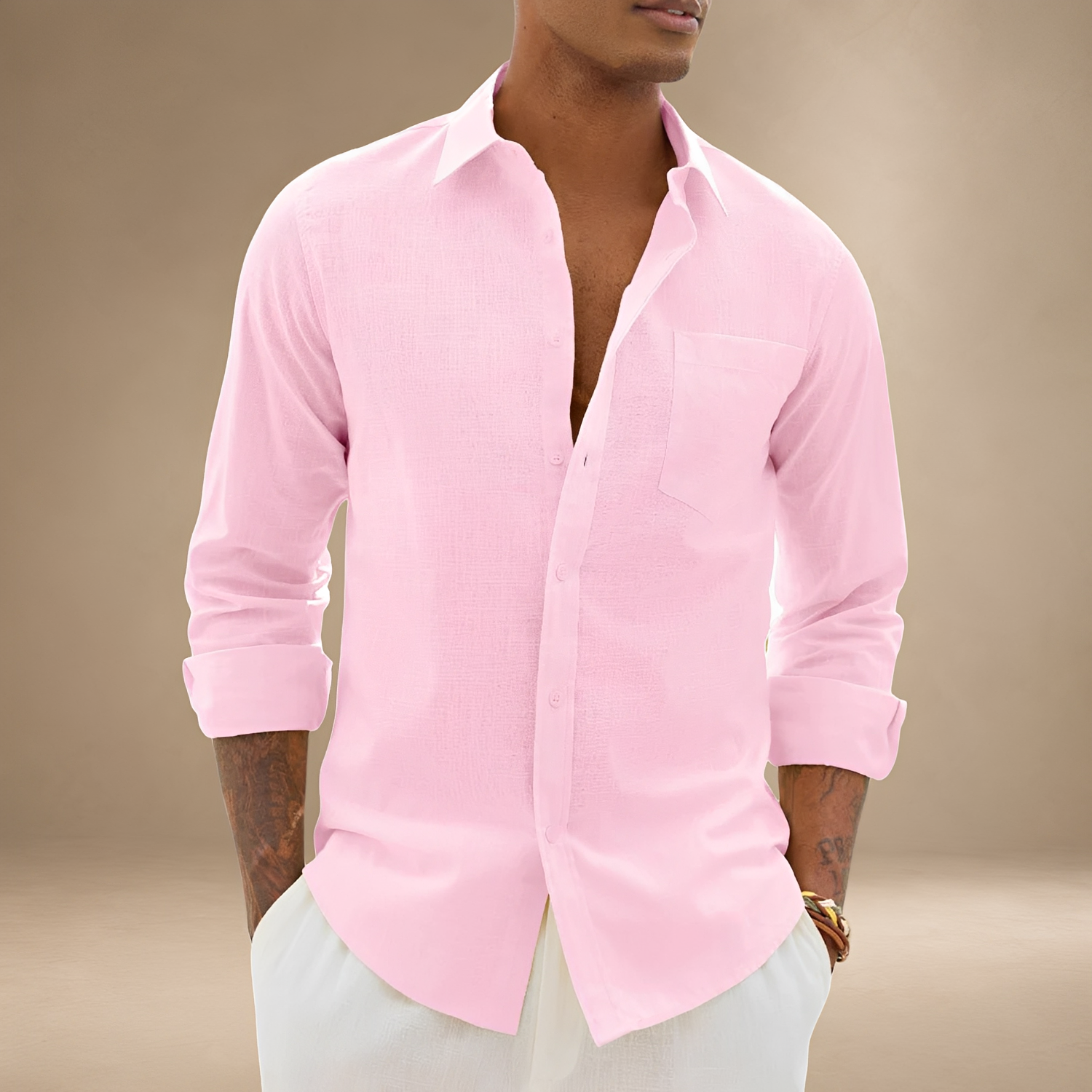 Ajay - Relaxed Long-Sleeved Shirt