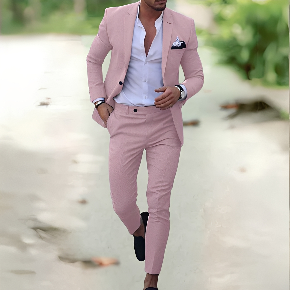 Riven - Elegant Two-Piece Trousers Set