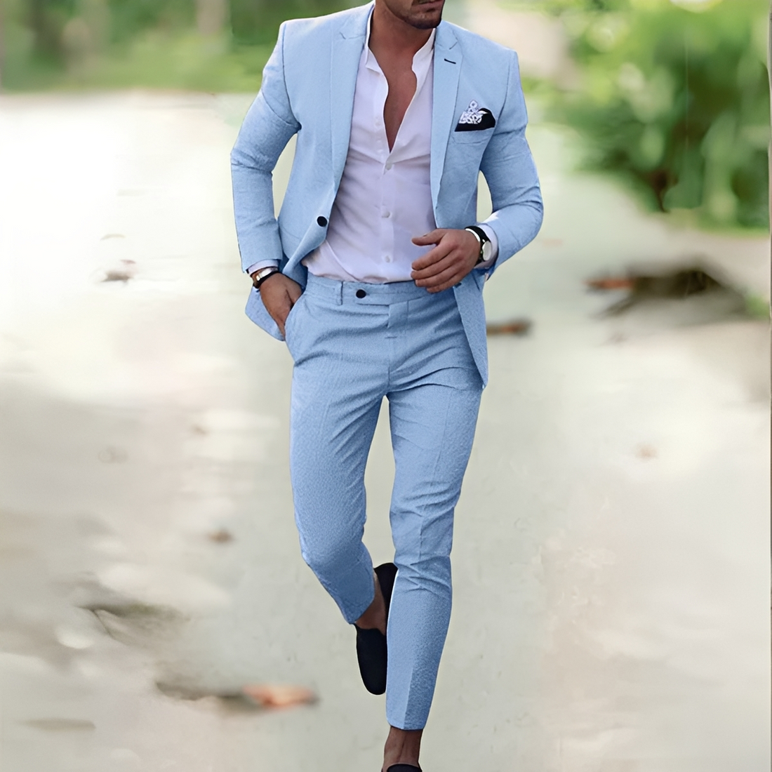 Riven - Elegant Two-Piece Trousers Set