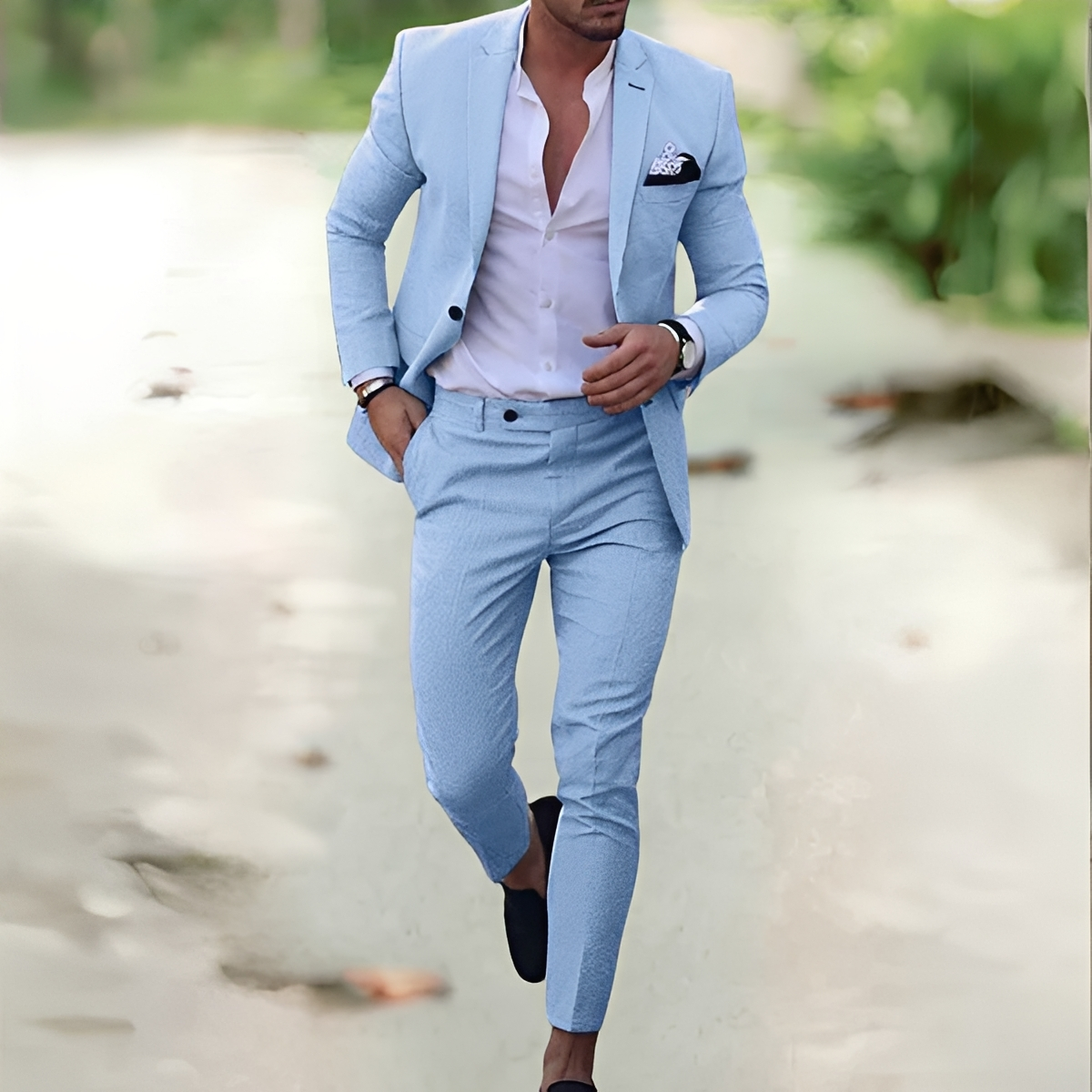 Riven - Elegant Two-Piece Trousers Set