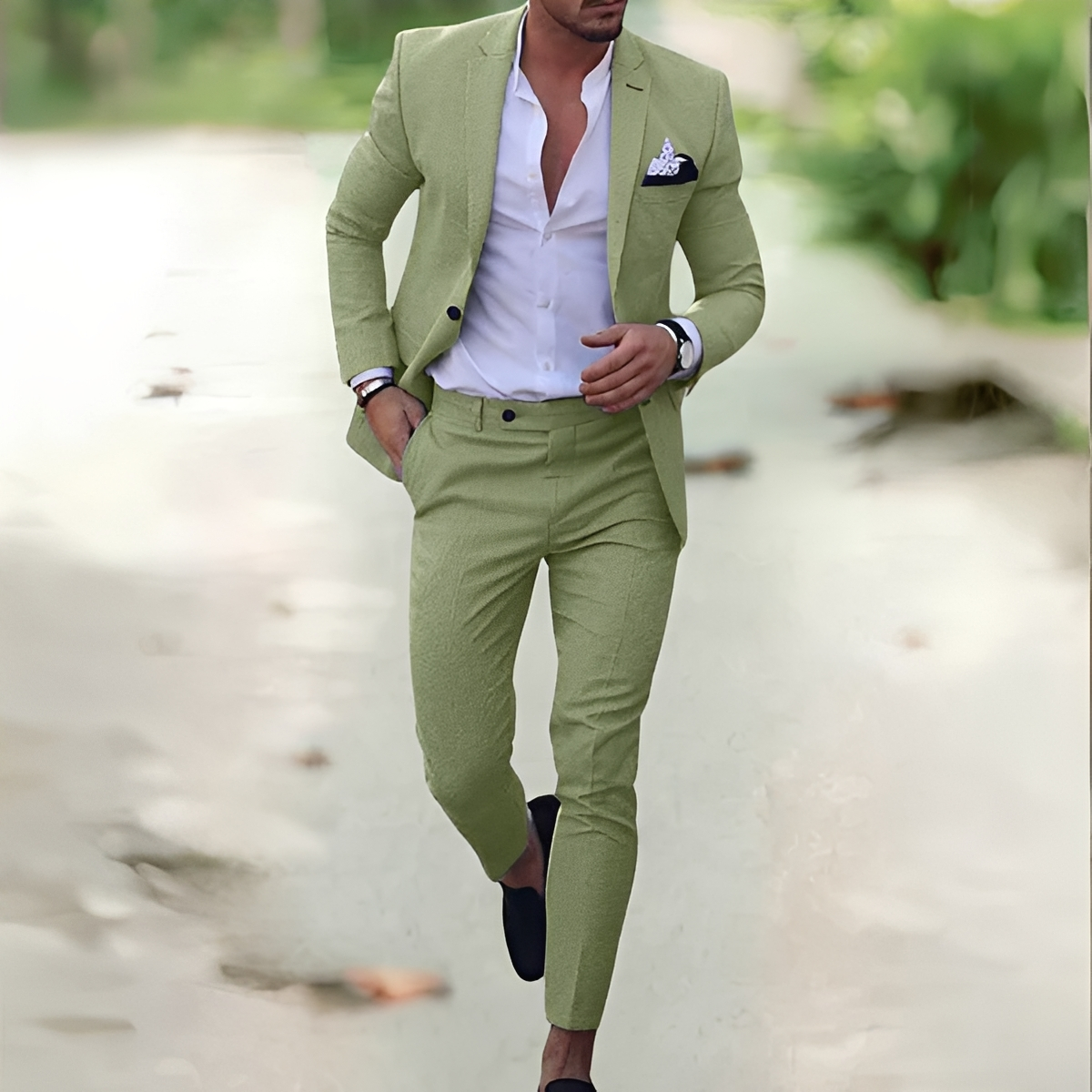 Riven - Elegant Two-Piece Trousers Set