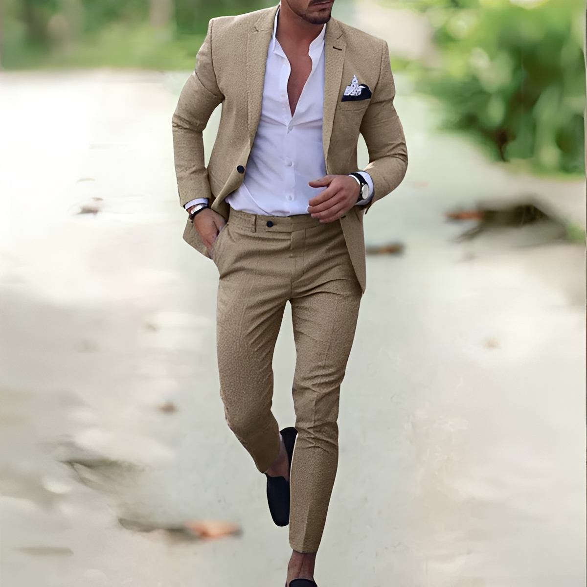 Riven - Elegant Two-Piece Trousers Set