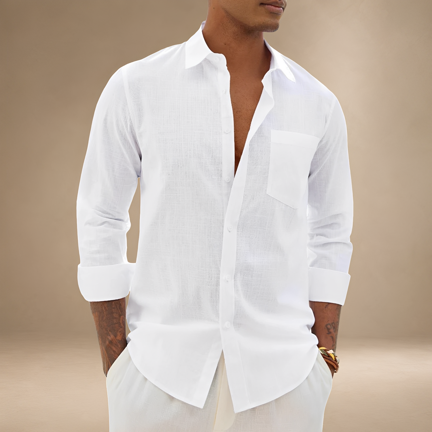 Ajay - Relaxed Long-Sleeved Shirt