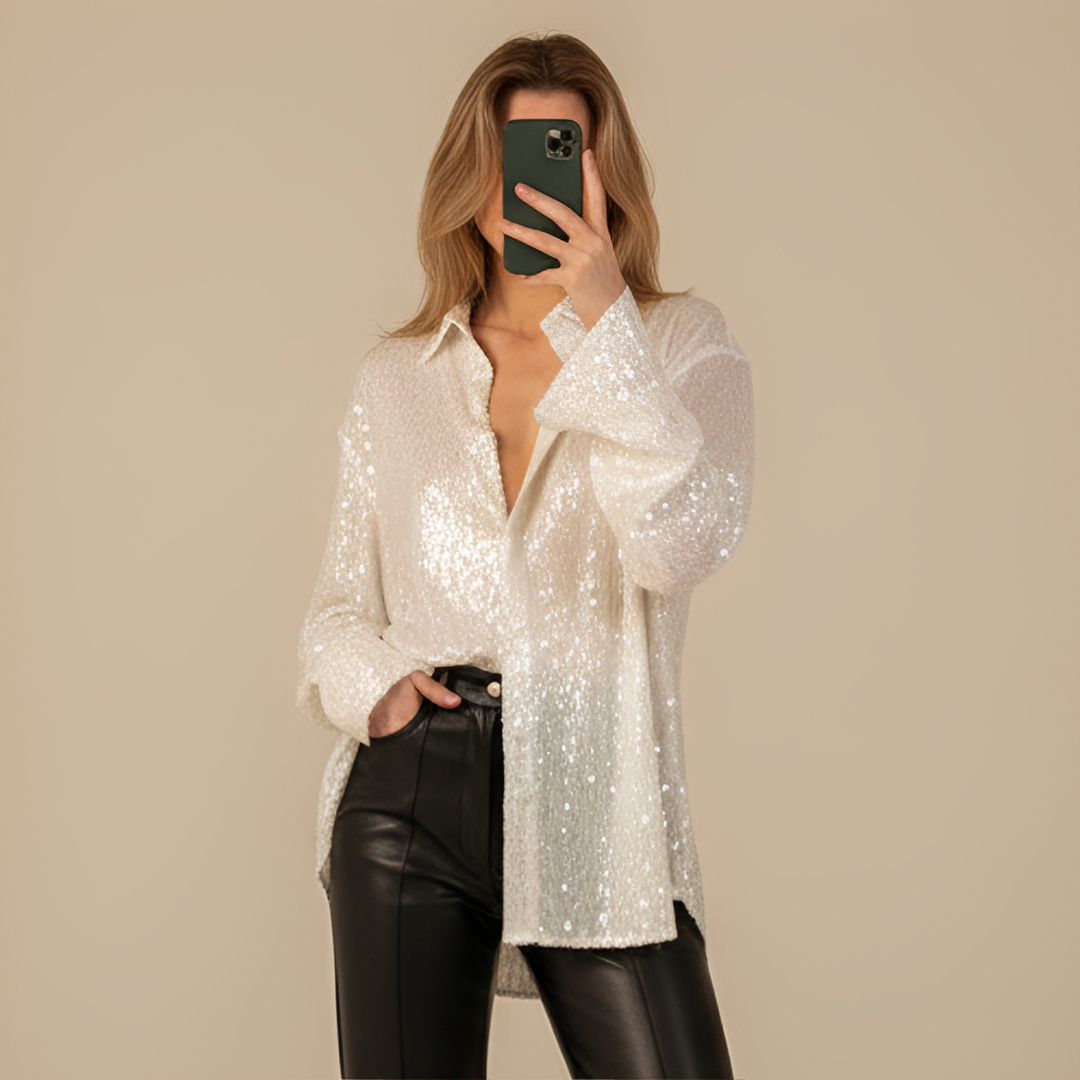Laurie - Chic and Stylish Loose-Fit Blouse