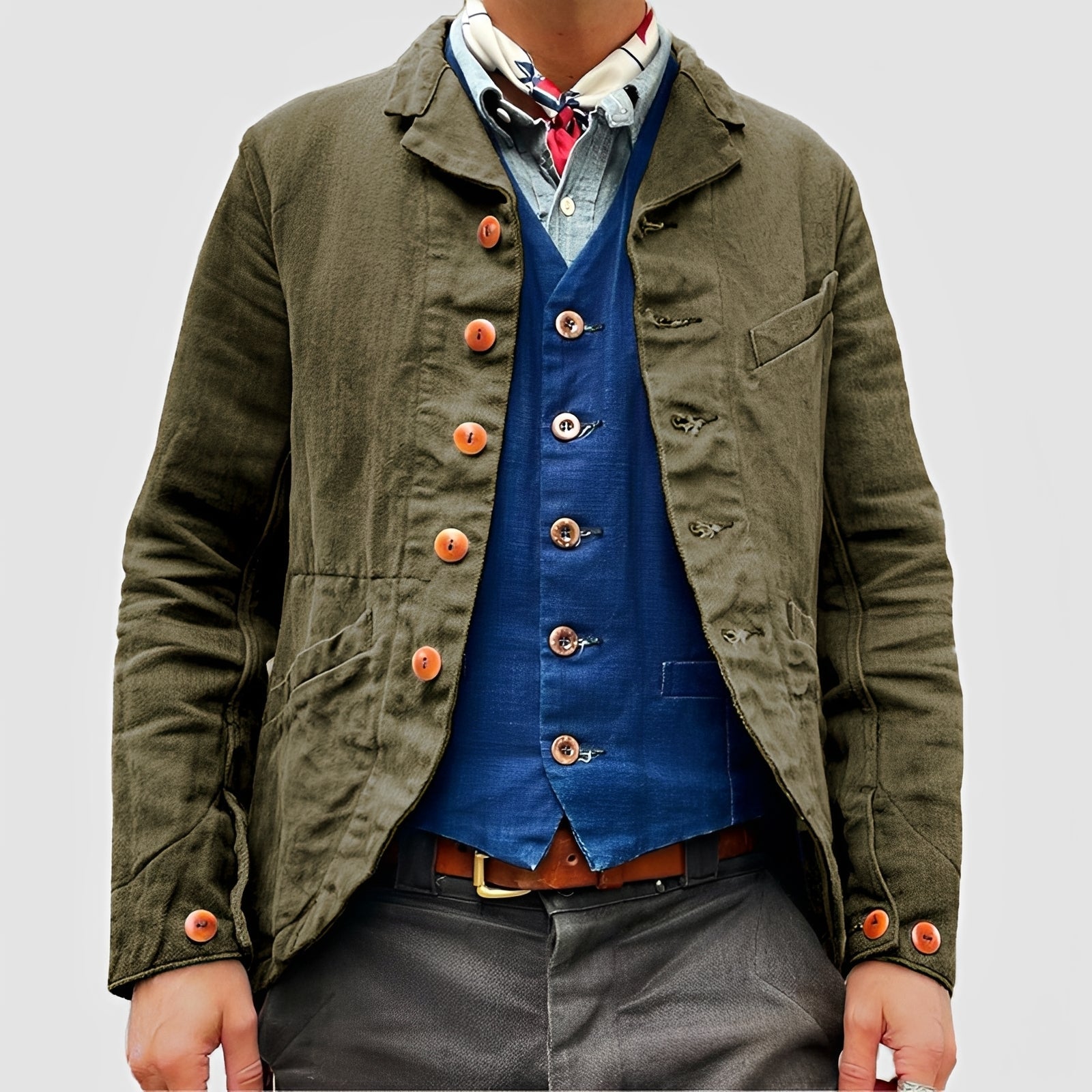 Rick - Casual Jacket with Ample Pockets