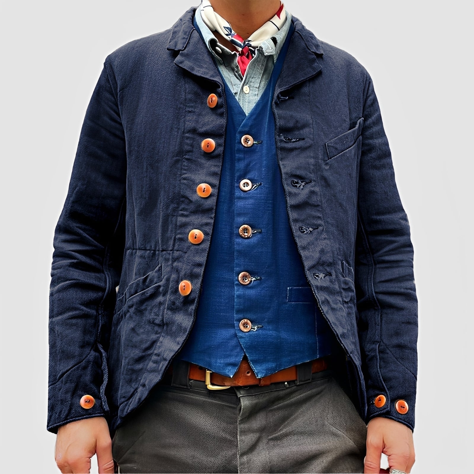 Rick - Casual Jacket with Ample Pockets