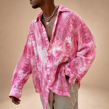 Jovan - Casual Openwork Shirt