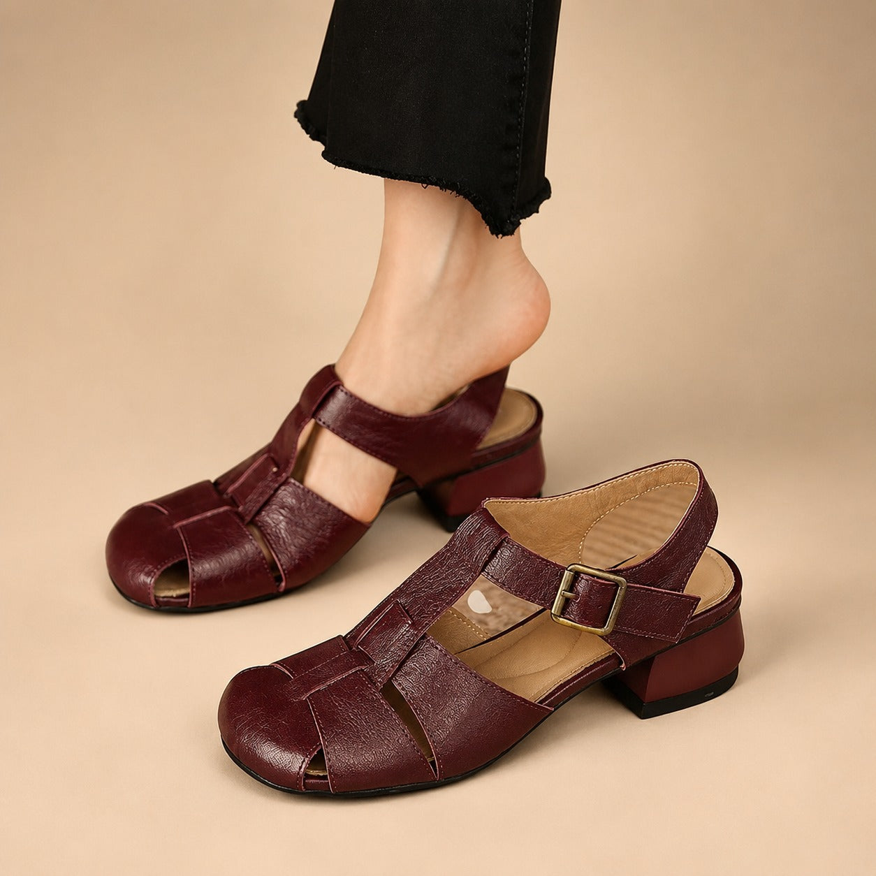 Lenny - Casual Sandals with Comfortable Footbed
