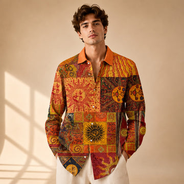 Neil - Creatively Styled Long Sleeved Shirt