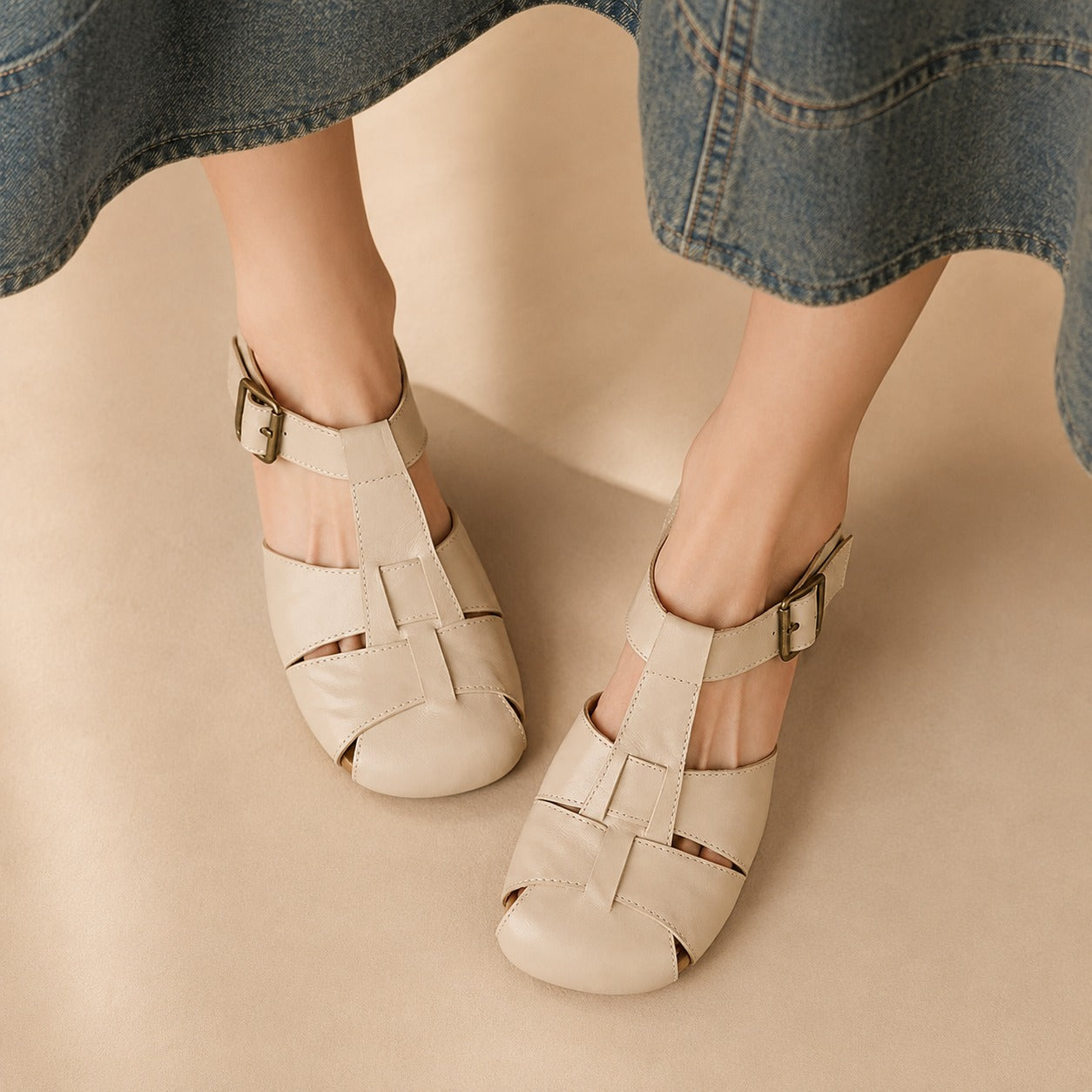 Lenny - Casual Sandals with Comfortable Footbed