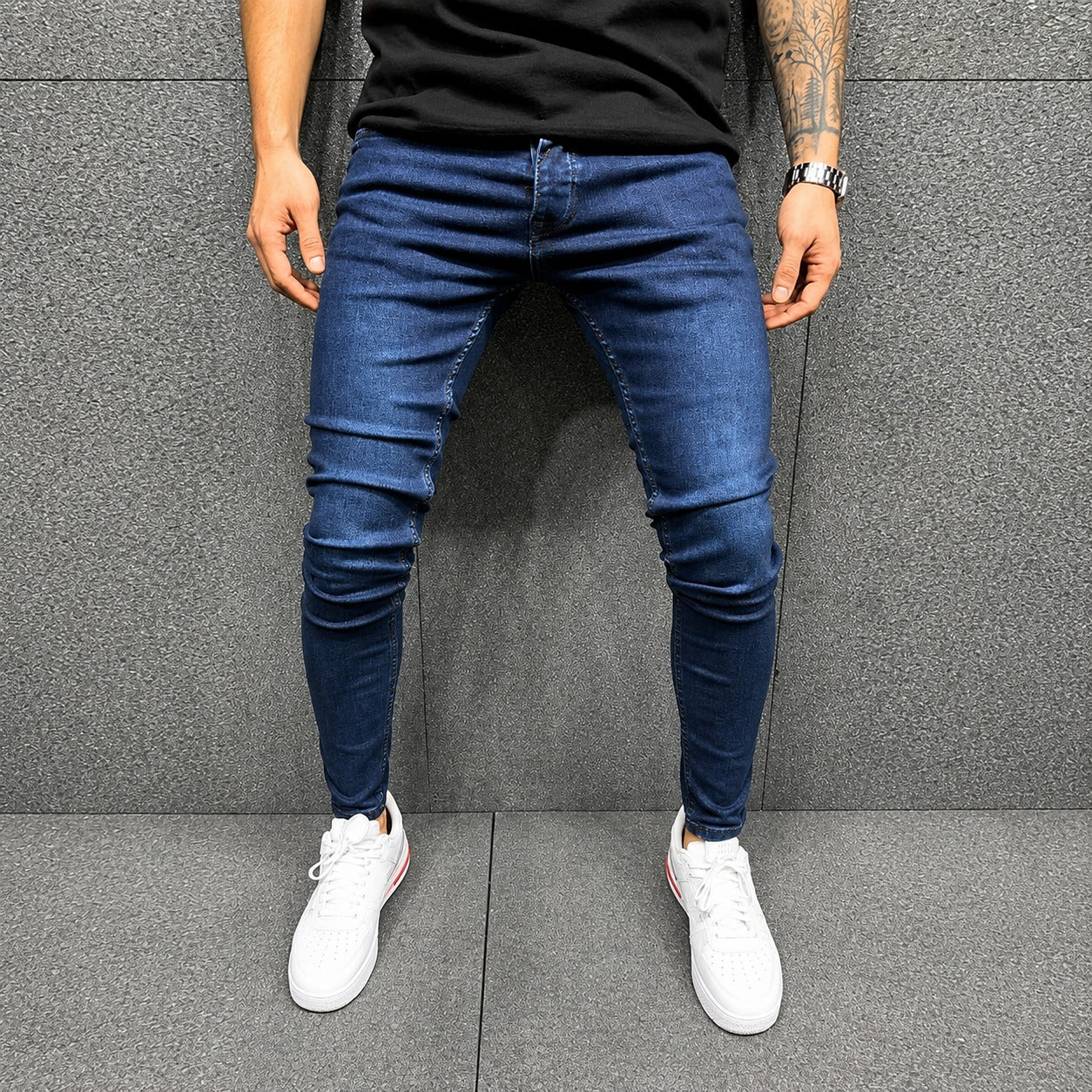 Keelan - Stylish Slim Fit Skinny Jeans