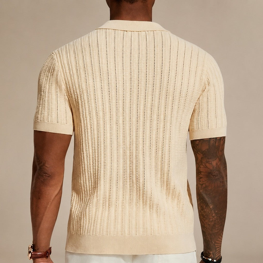 Steven - Casual Breathable Open Shirt