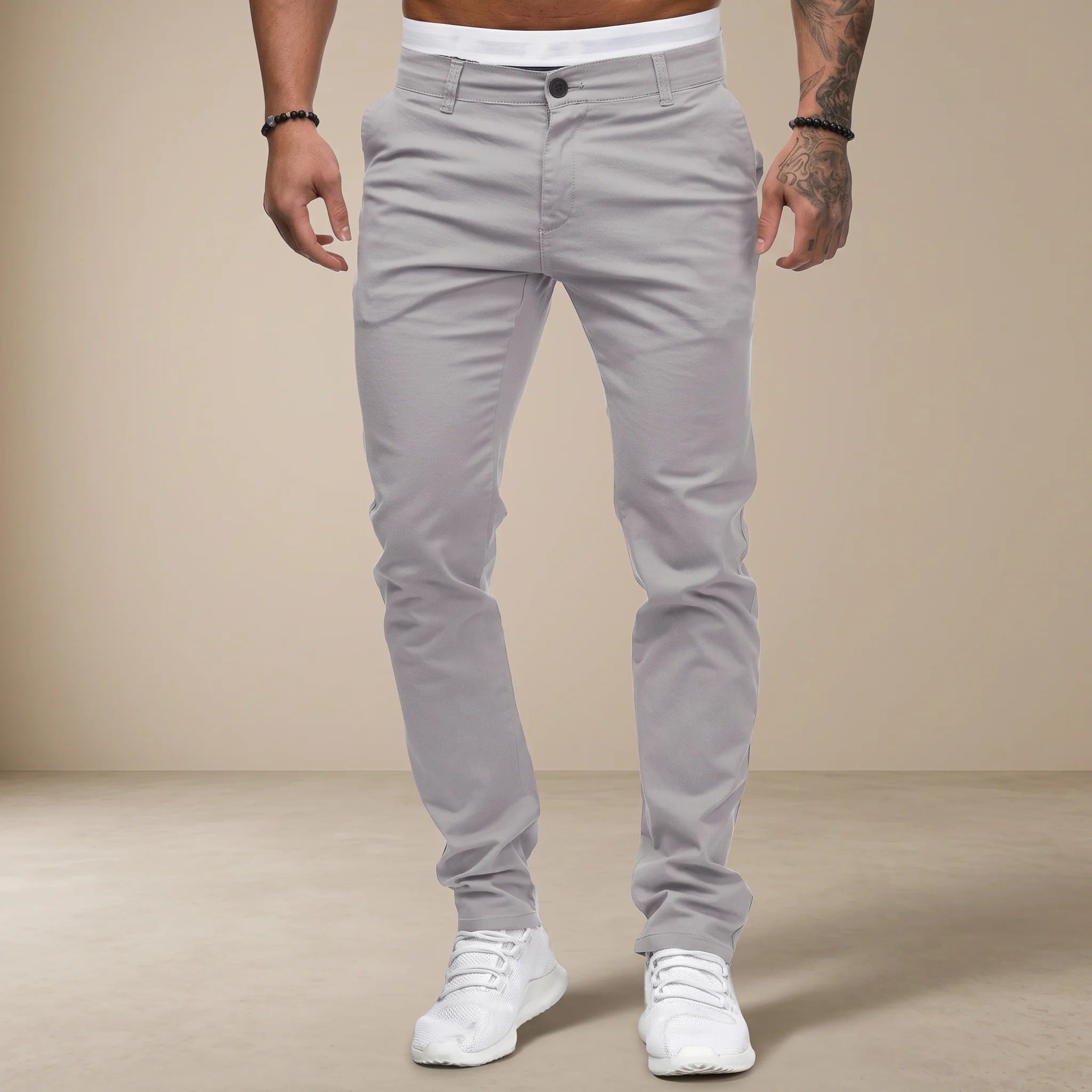 Arjan - Casual Slim Pants