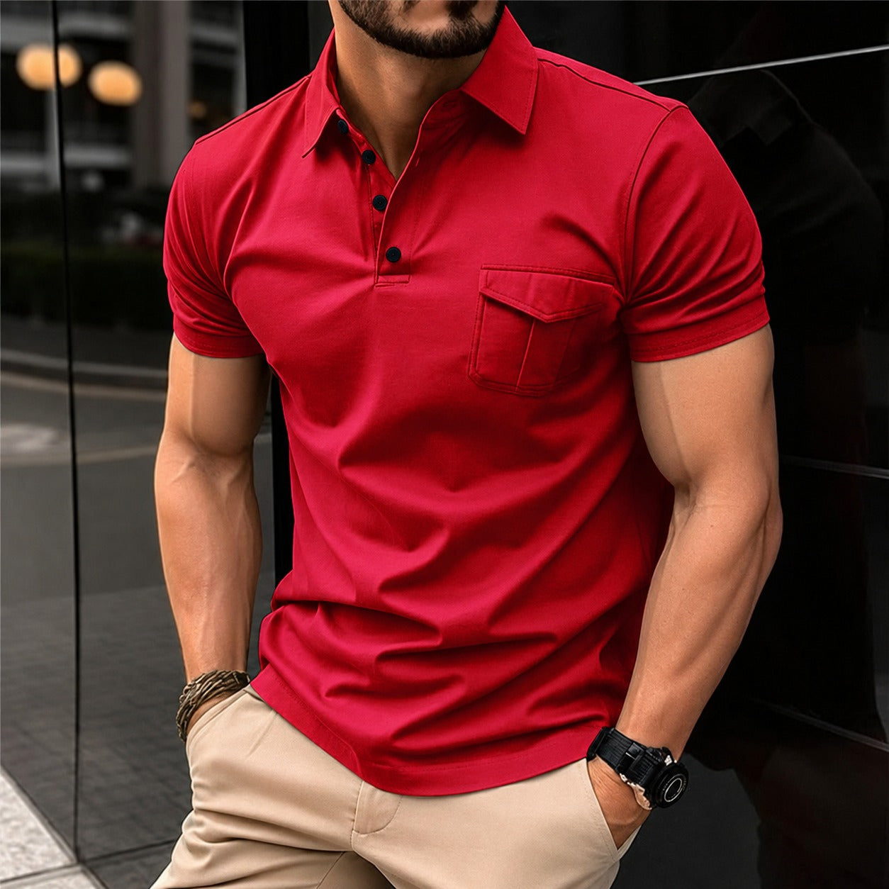 Jayden - Chic Slim Polo Shirt