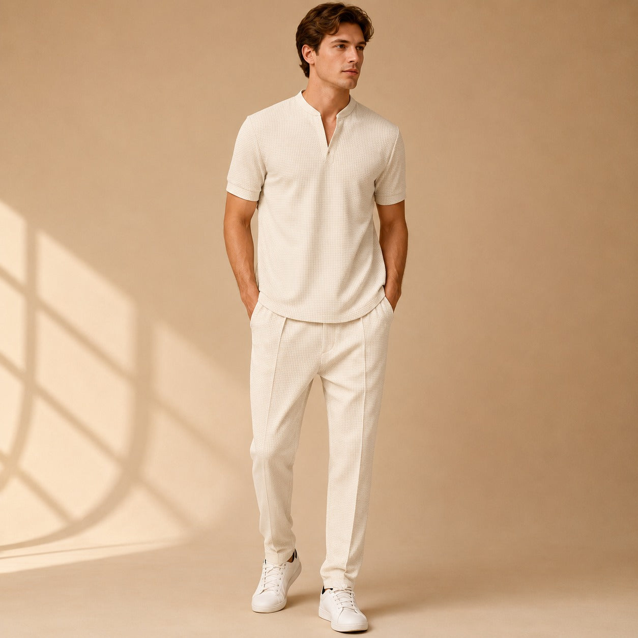 Howard - Minimalist Textured 2-Piece Set