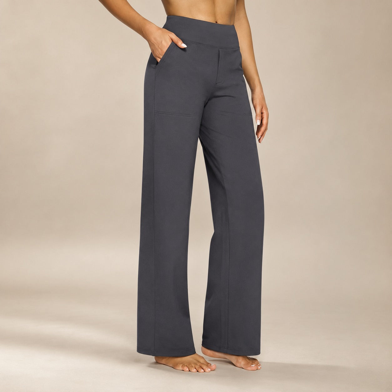 Roseanna - Fashionable High-Waisted Stretch Pants