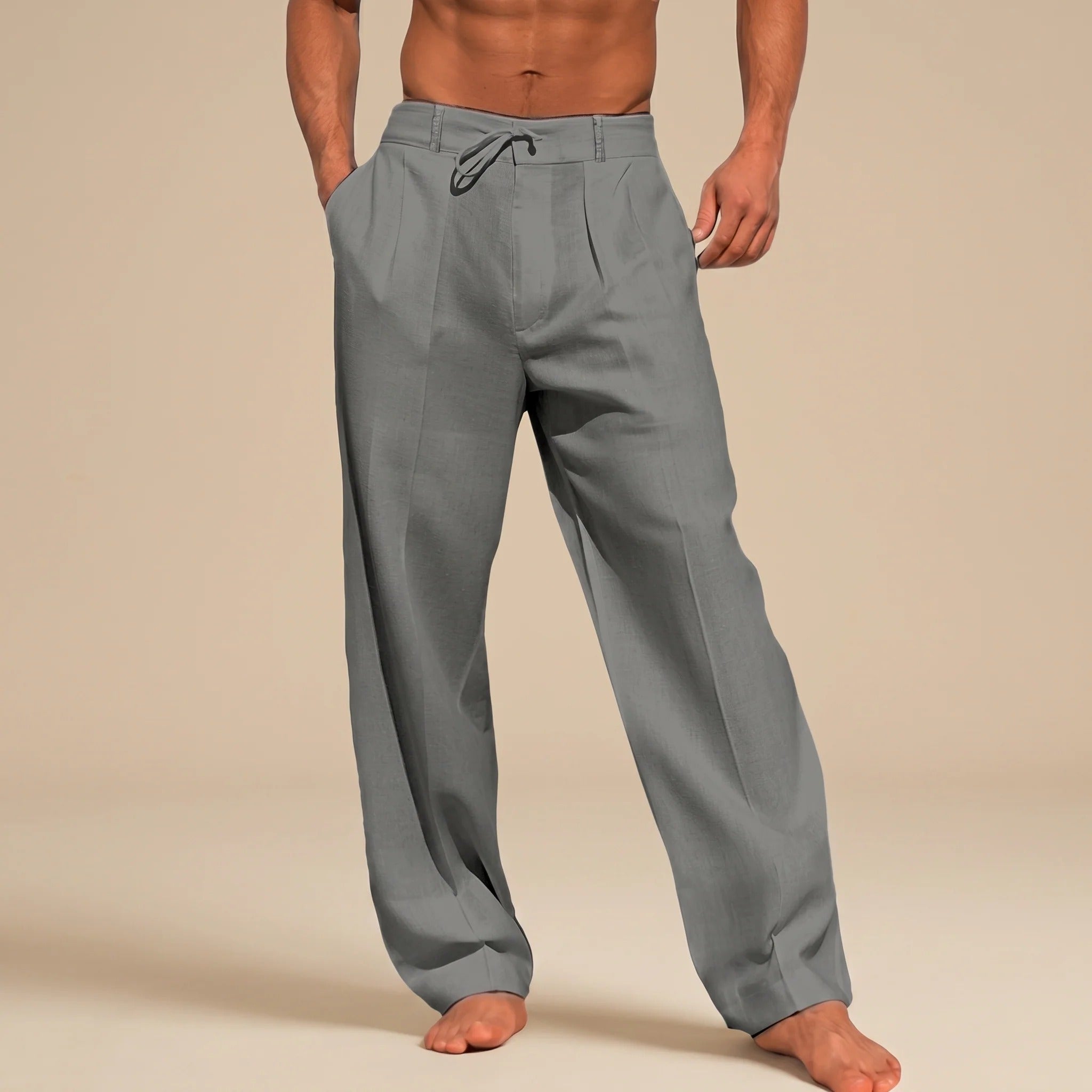Alfie - Easygoing Straight Leg Trousers