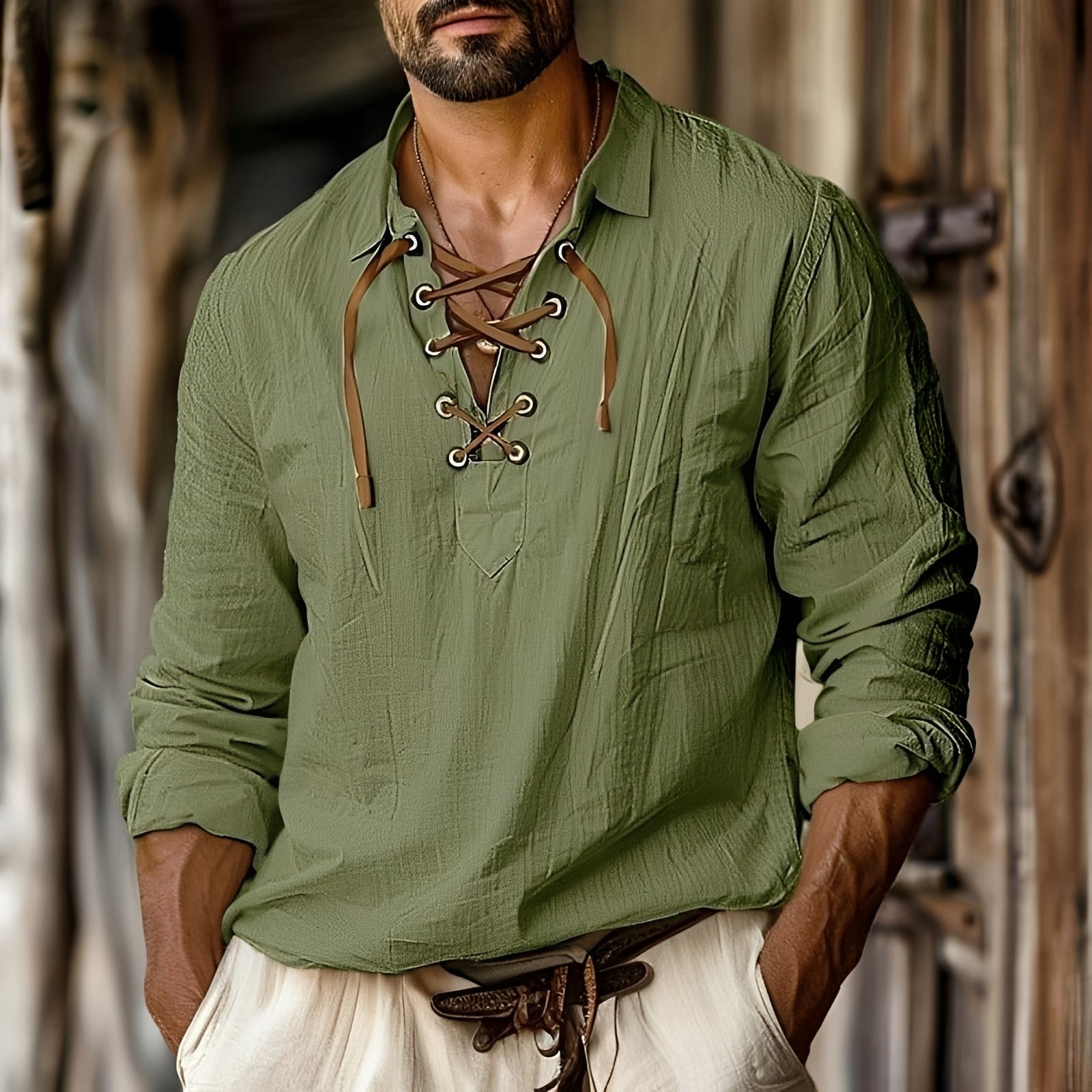 Nathan - Lightweight Long Sleeve Shirt
