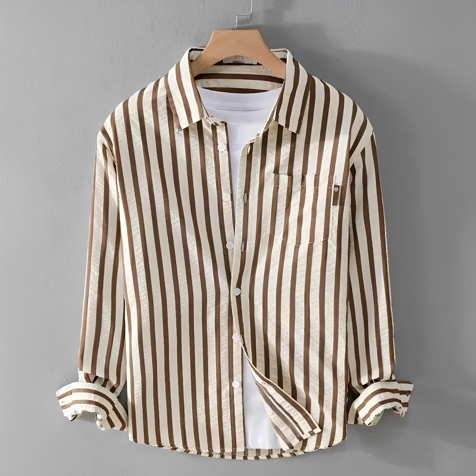 Paul - Casual Striped Shirt