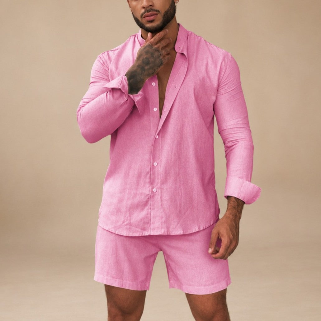 Diego - Relaxed Shirt and Shorts Combo