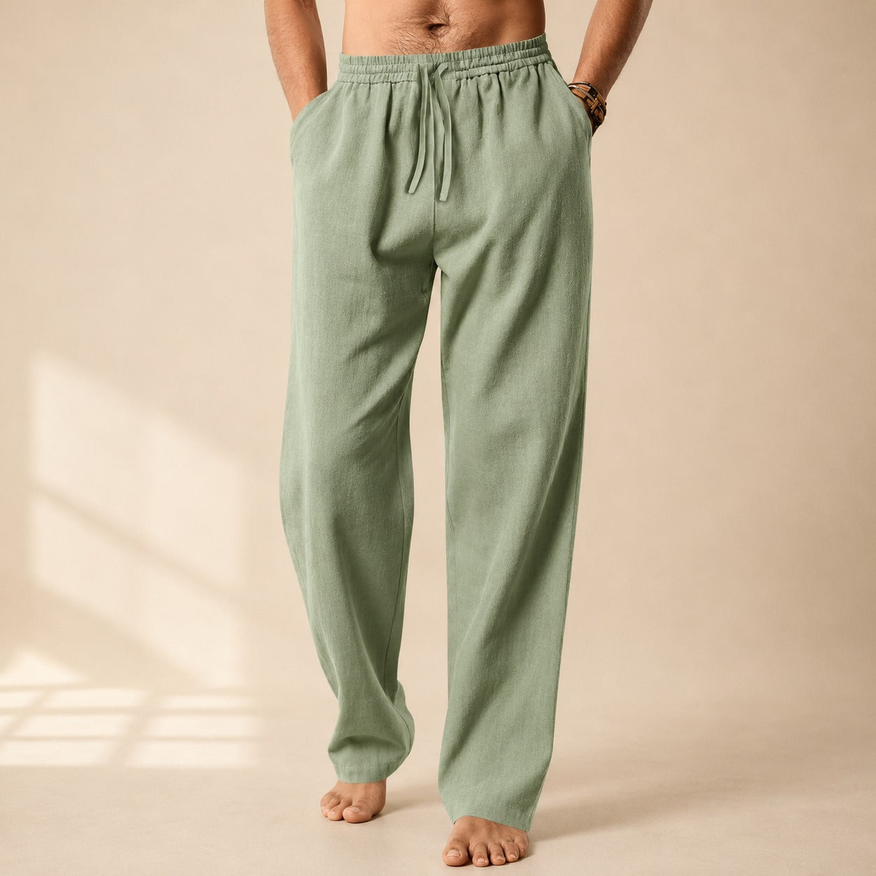 Clark - Relaxed Straight-Leg Trousers