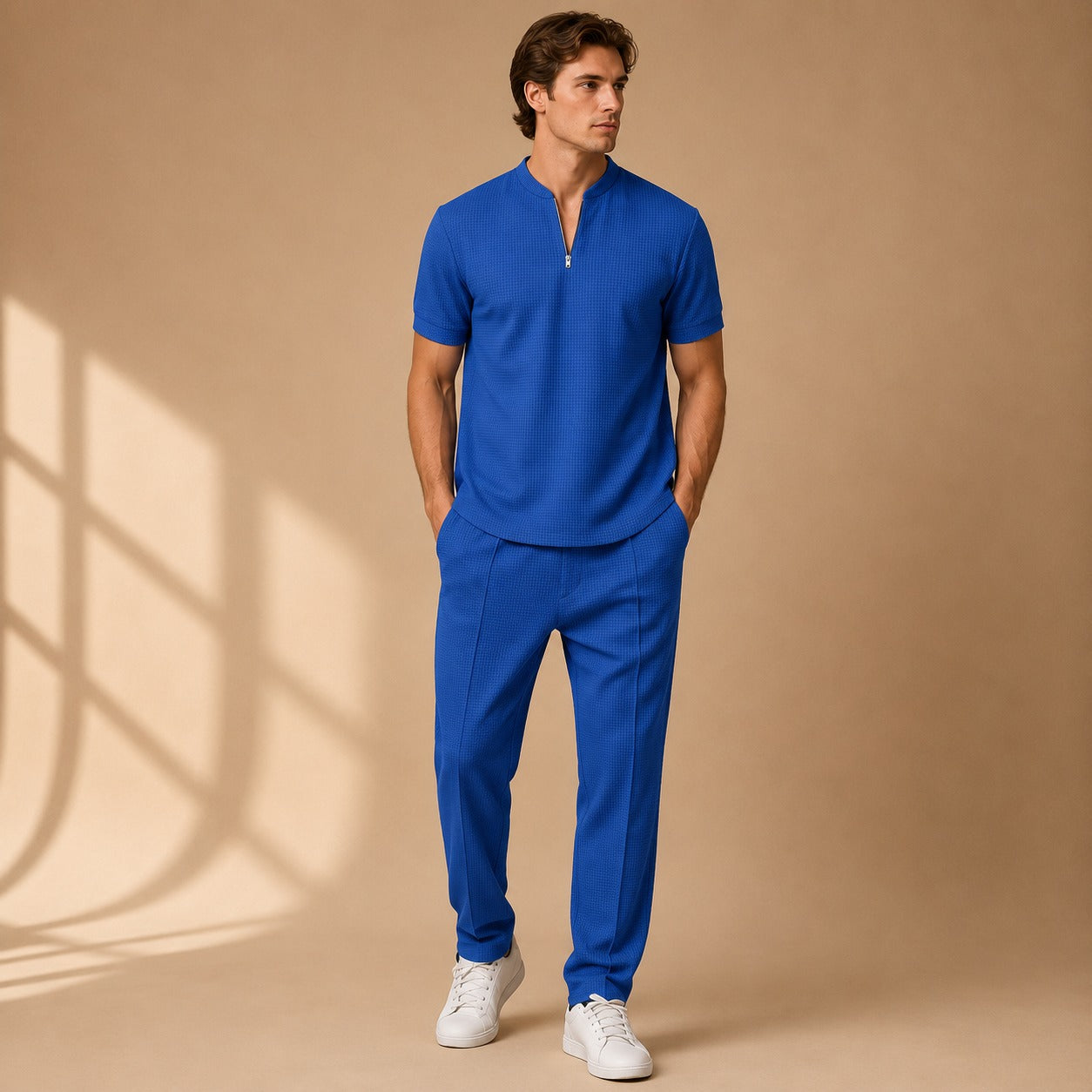 Howard - Minimalist Textured 2-Piece Set