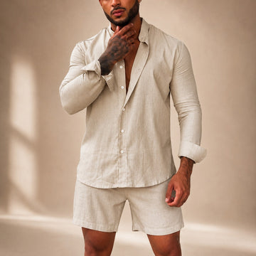Diego - Relaxed Shirt and Shorts Combo
