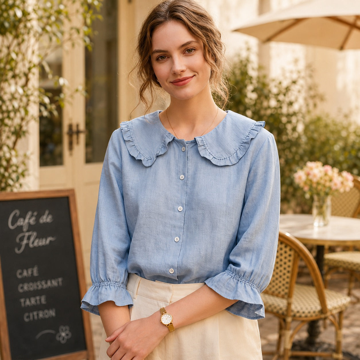 Kaci - Stylish Casual Blouse