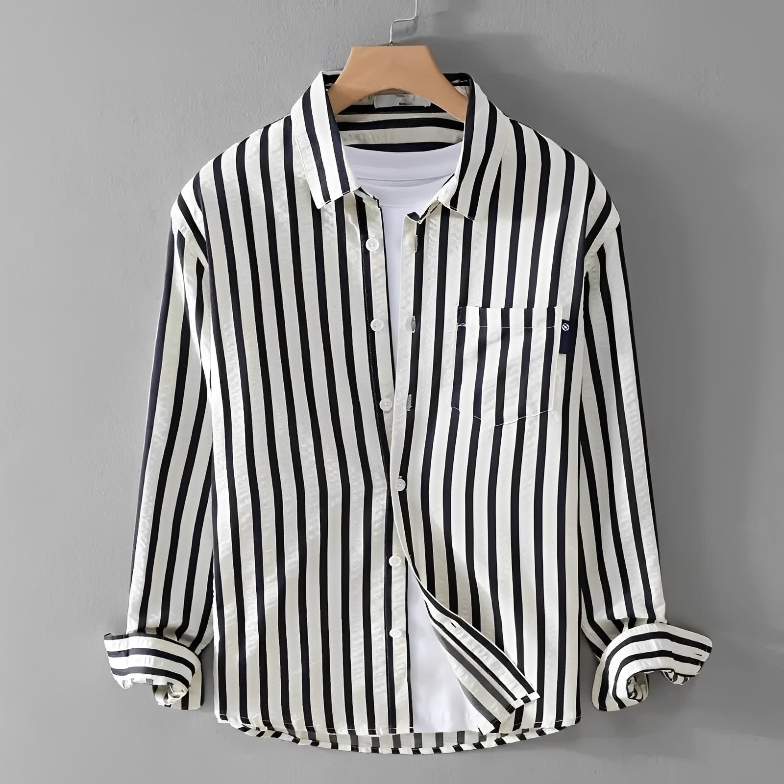 Paul - Casual Striped Shirt