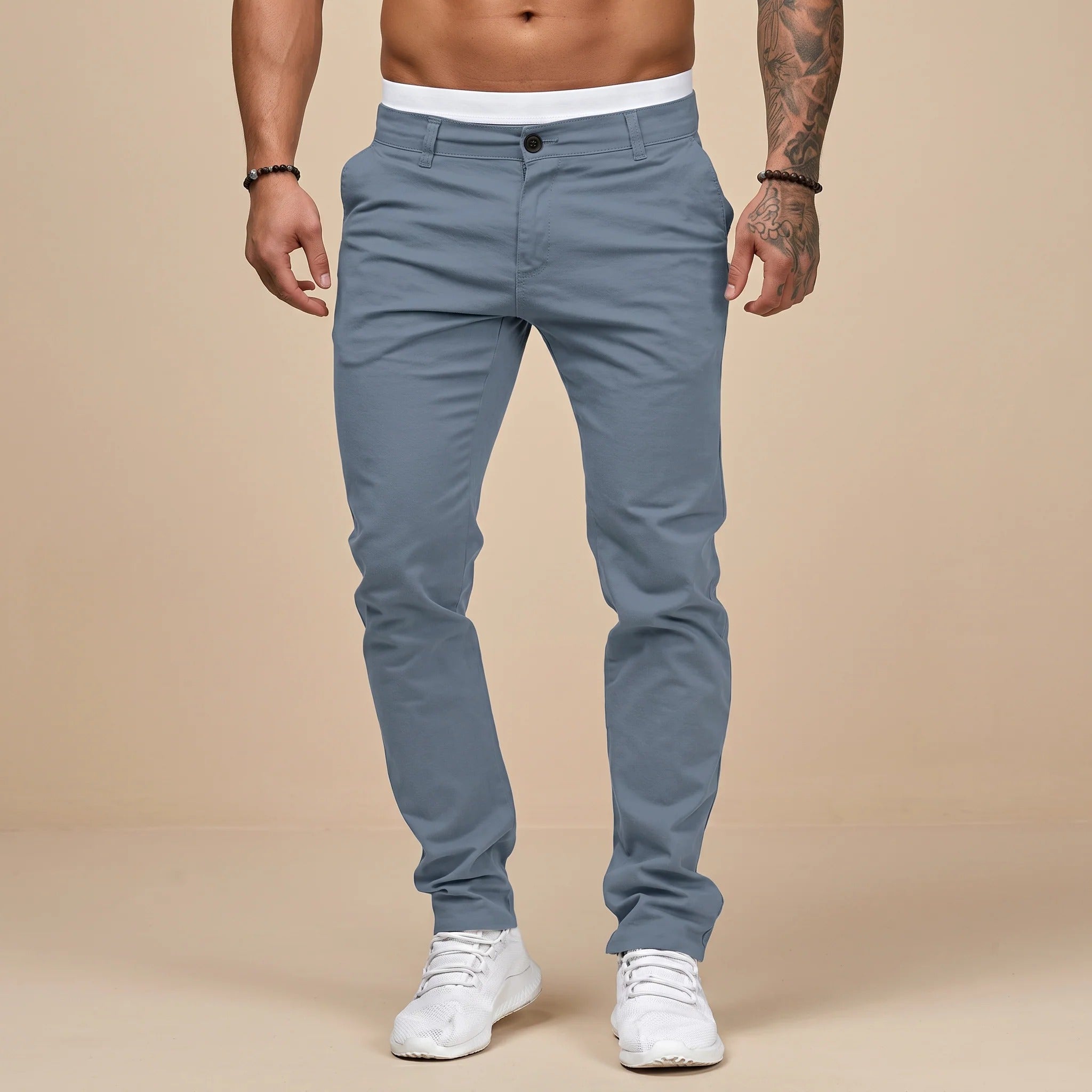 Arjan - Casual Slim Pants