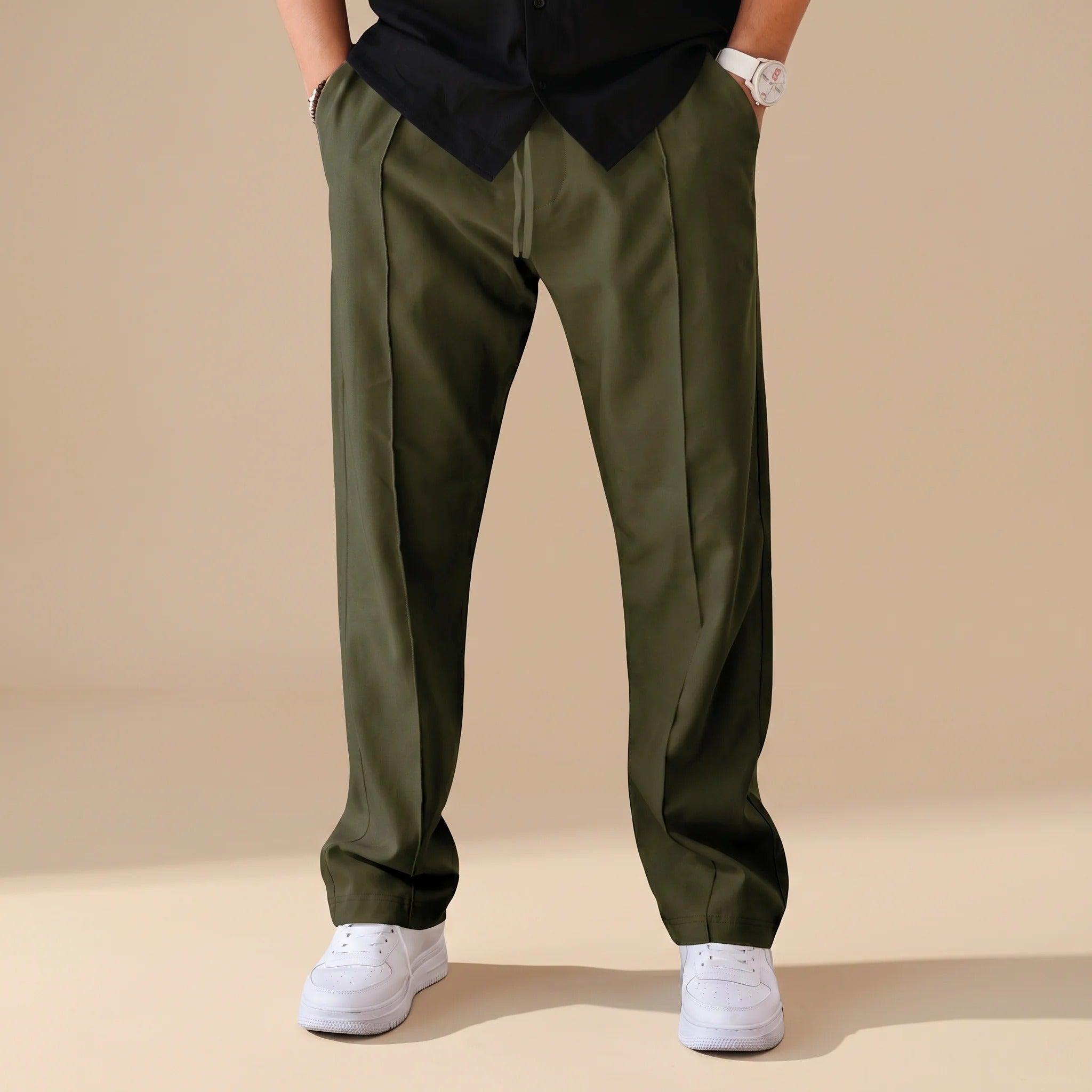 Chandler - Easygoing Straight Jogger Pants