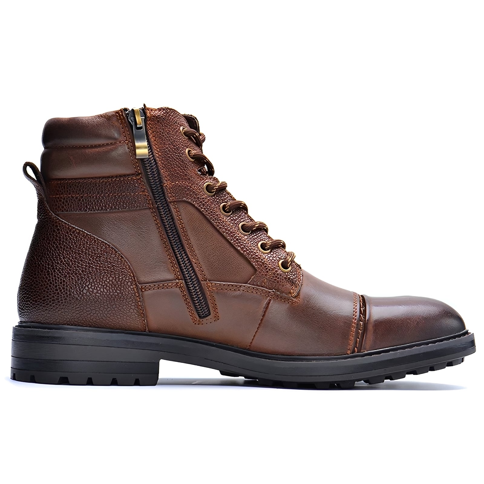 Jeremiah - Daily Boots with Side Zipper