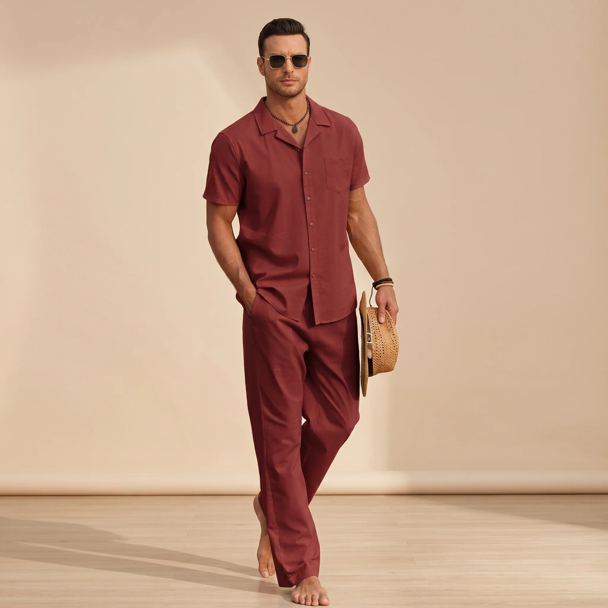 Hampton - Casual Comfortable Shirt Set
