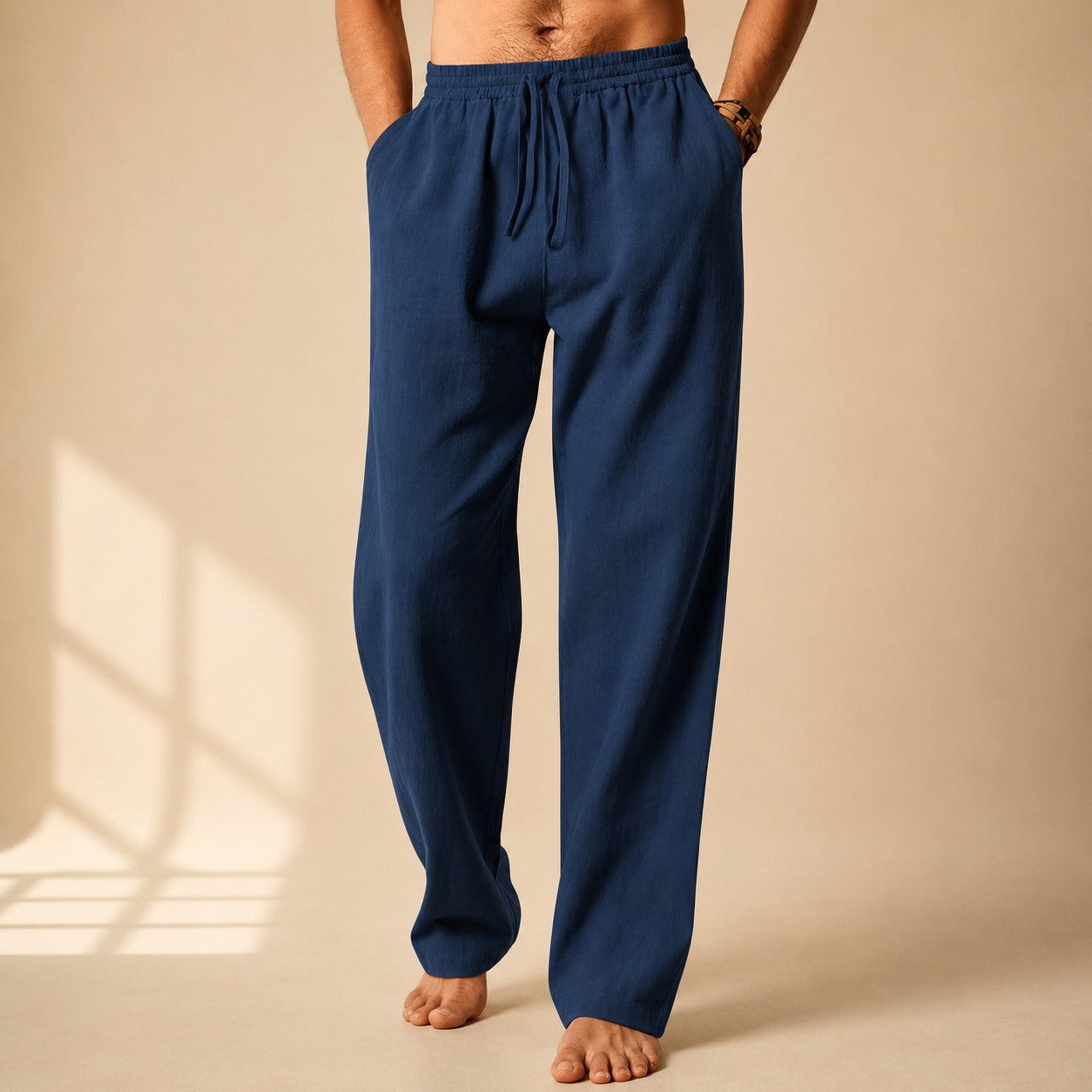 Clark - Relaxed Straight-Leg Trousers