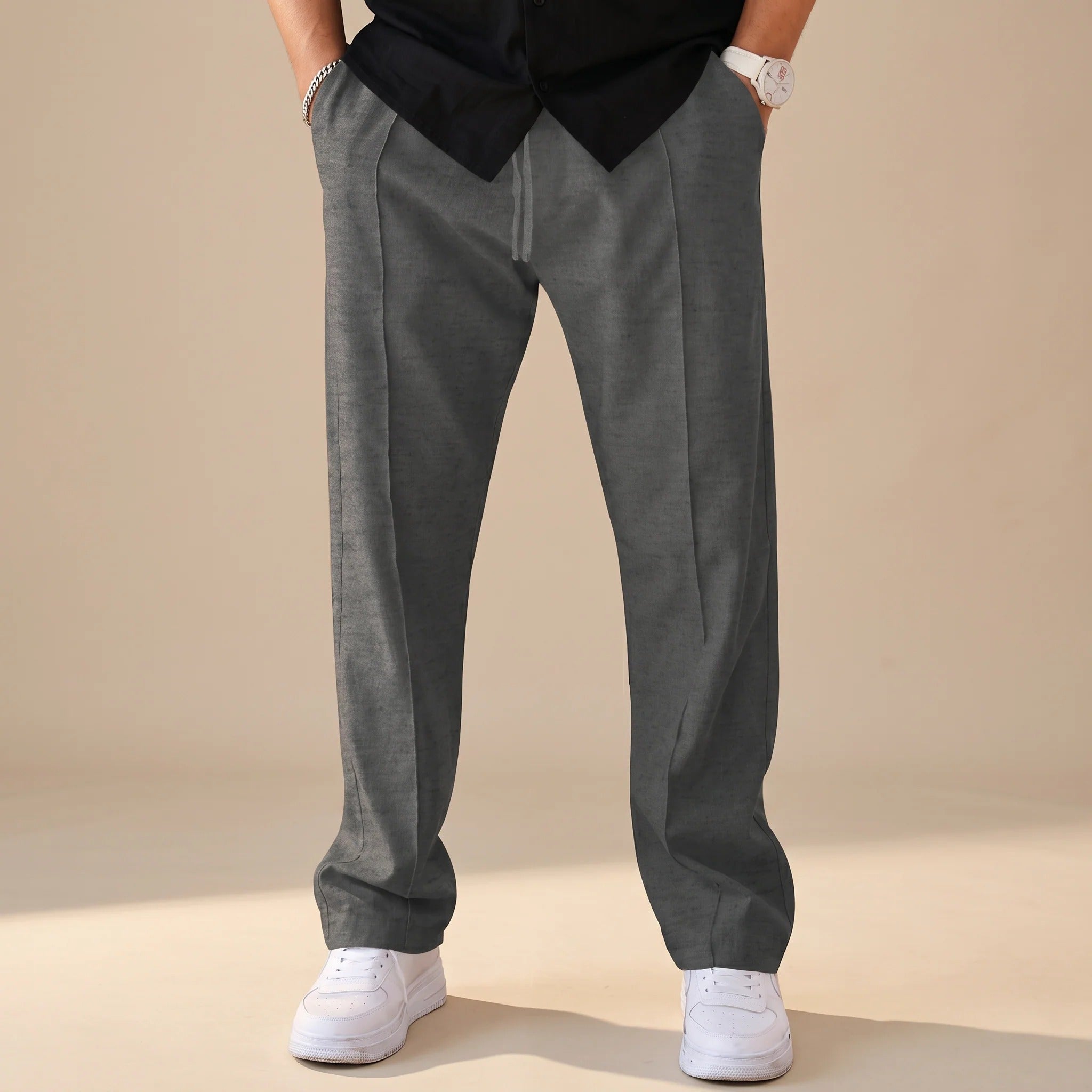 Chandler - Easygoing Straight Jogger Pants