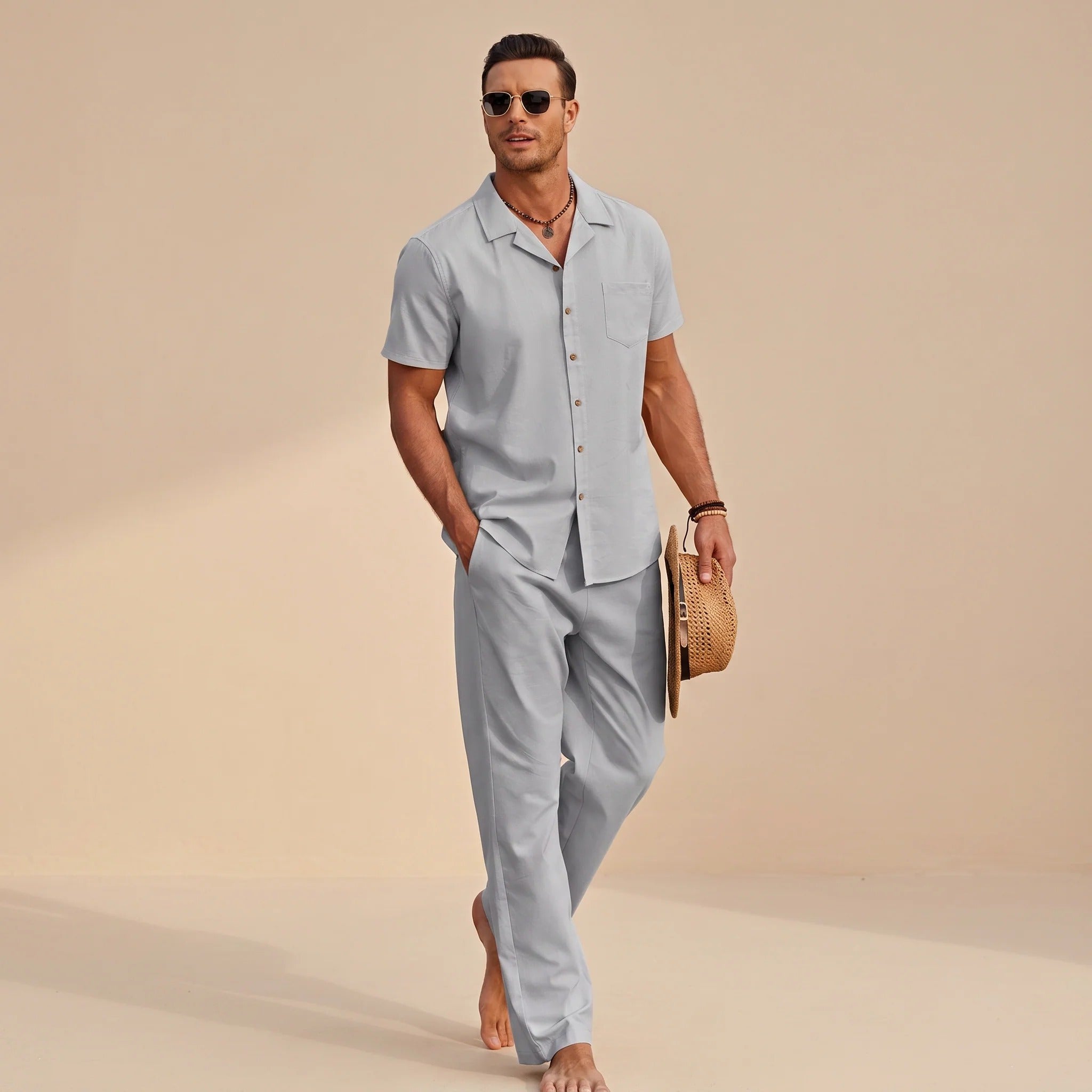 Hampton - Casual Comfortable Shirt Set