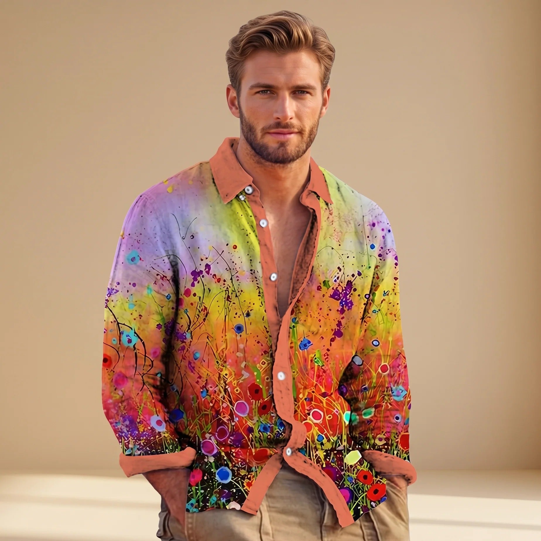 Devon - Bright Casual Shirt