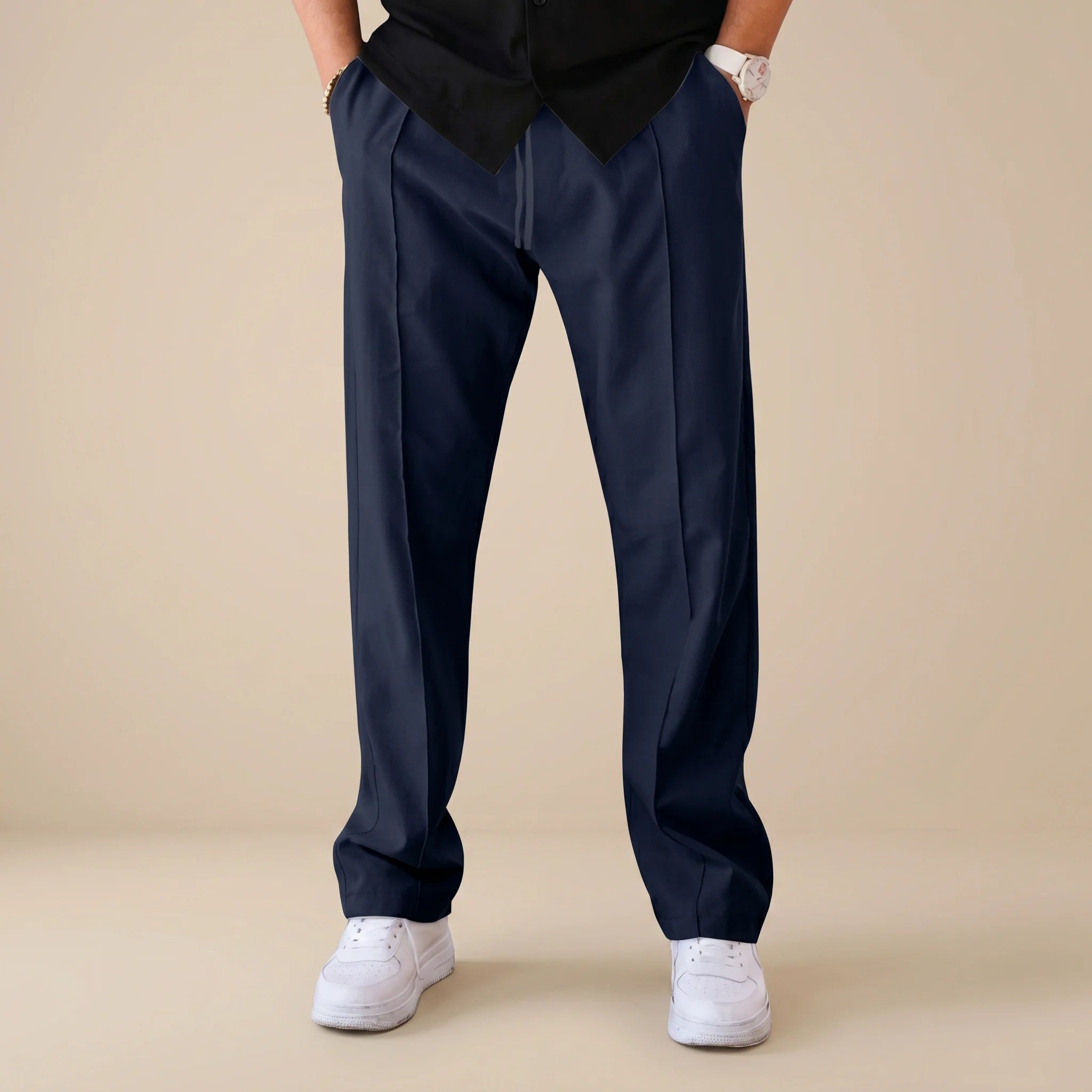 Chandler - Easygoing Straight Jogger Pants