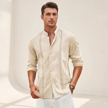 Olivier - Stylish Embroidered Shirt