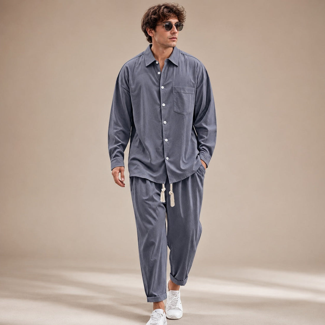 Paul - Casual Long Sleeve Shirt Set