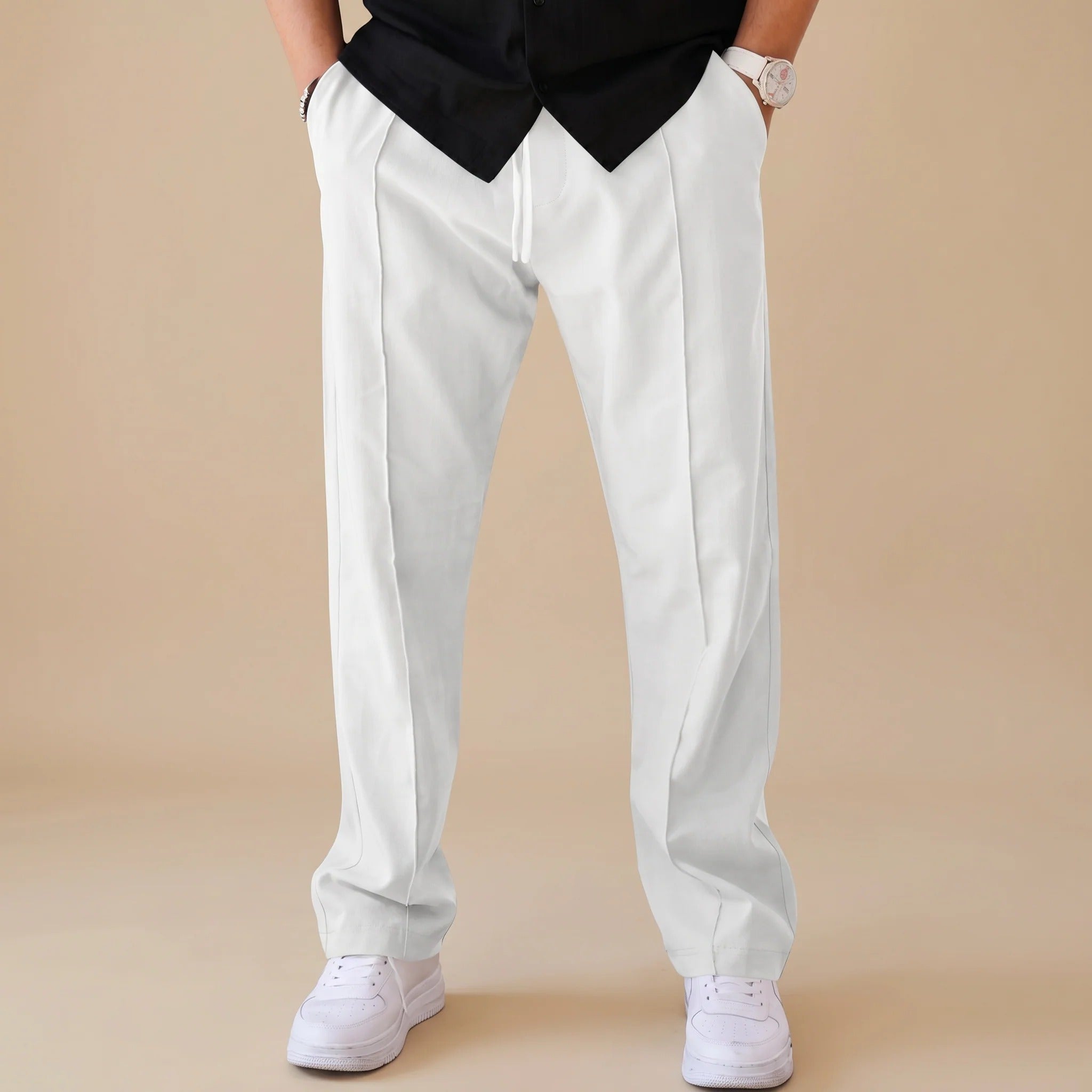 Chandler - Easygoing Straight Jogger Pants