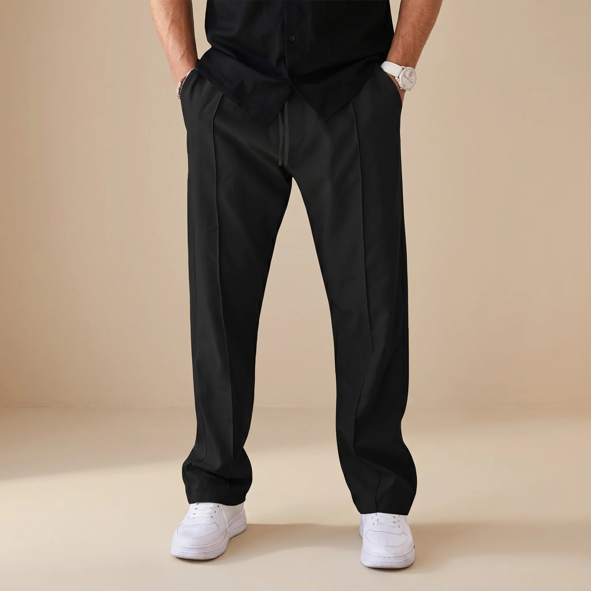 Chandler - Easygoing Straight Jogger Pants