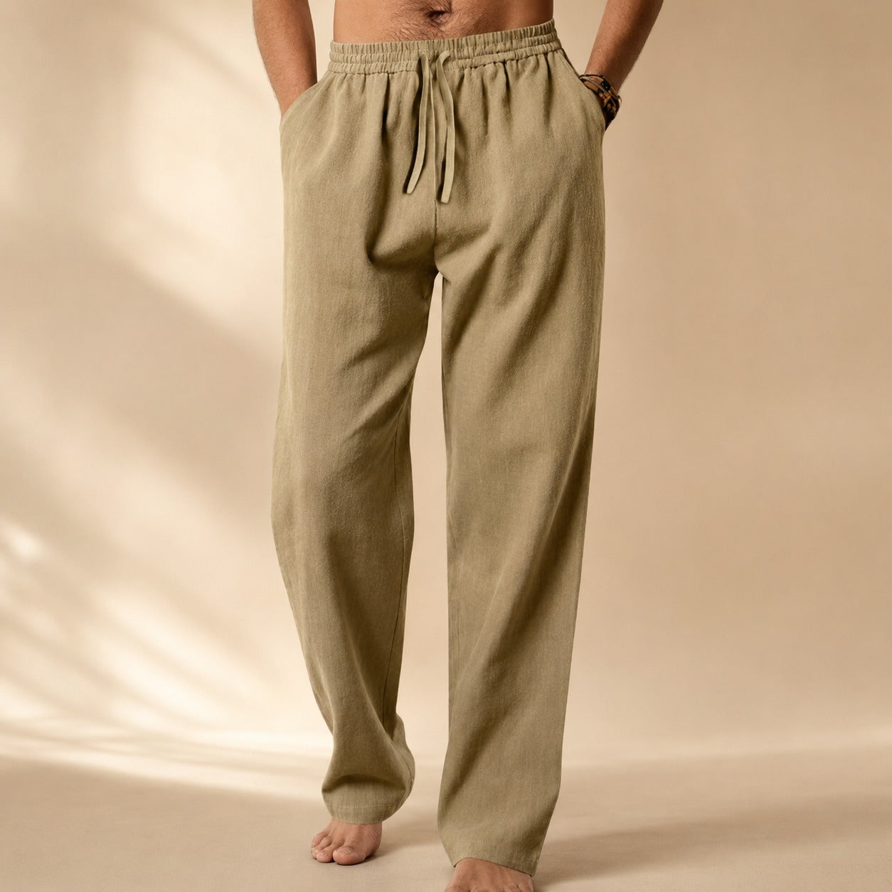Clark - Relaxed Straight-Leg Trousers