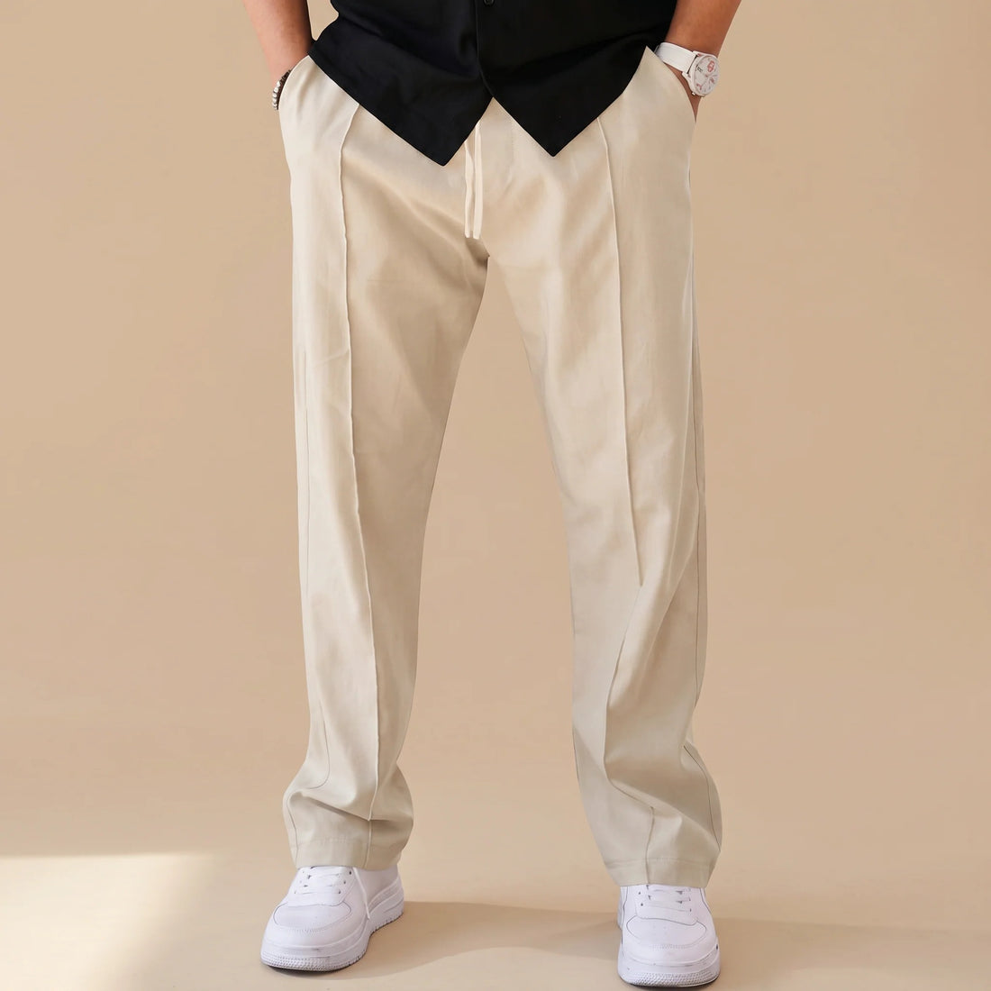 Chandler - Easygoing Straight Jogger Pants