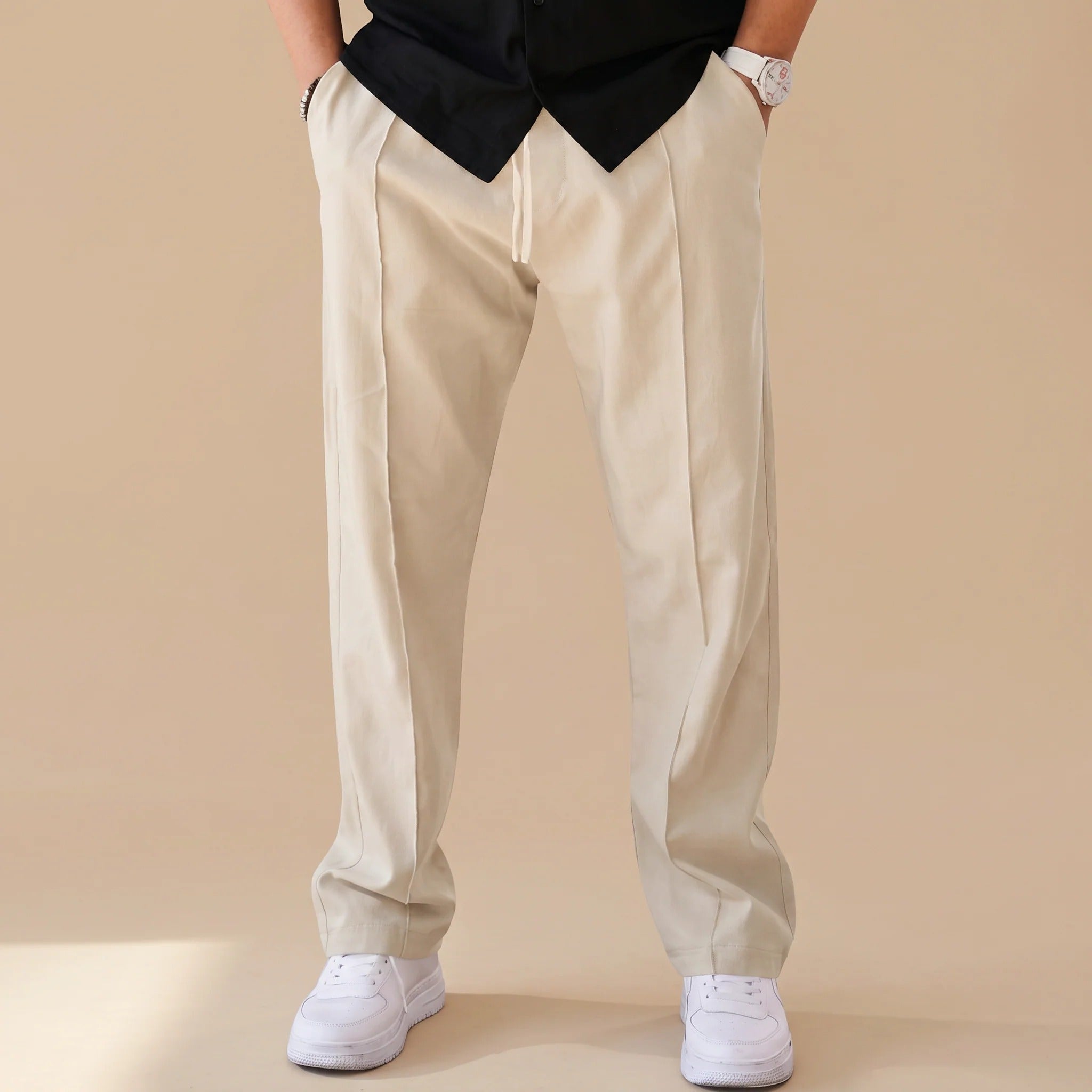Chandler - Easygoing Straight Jogger Pants