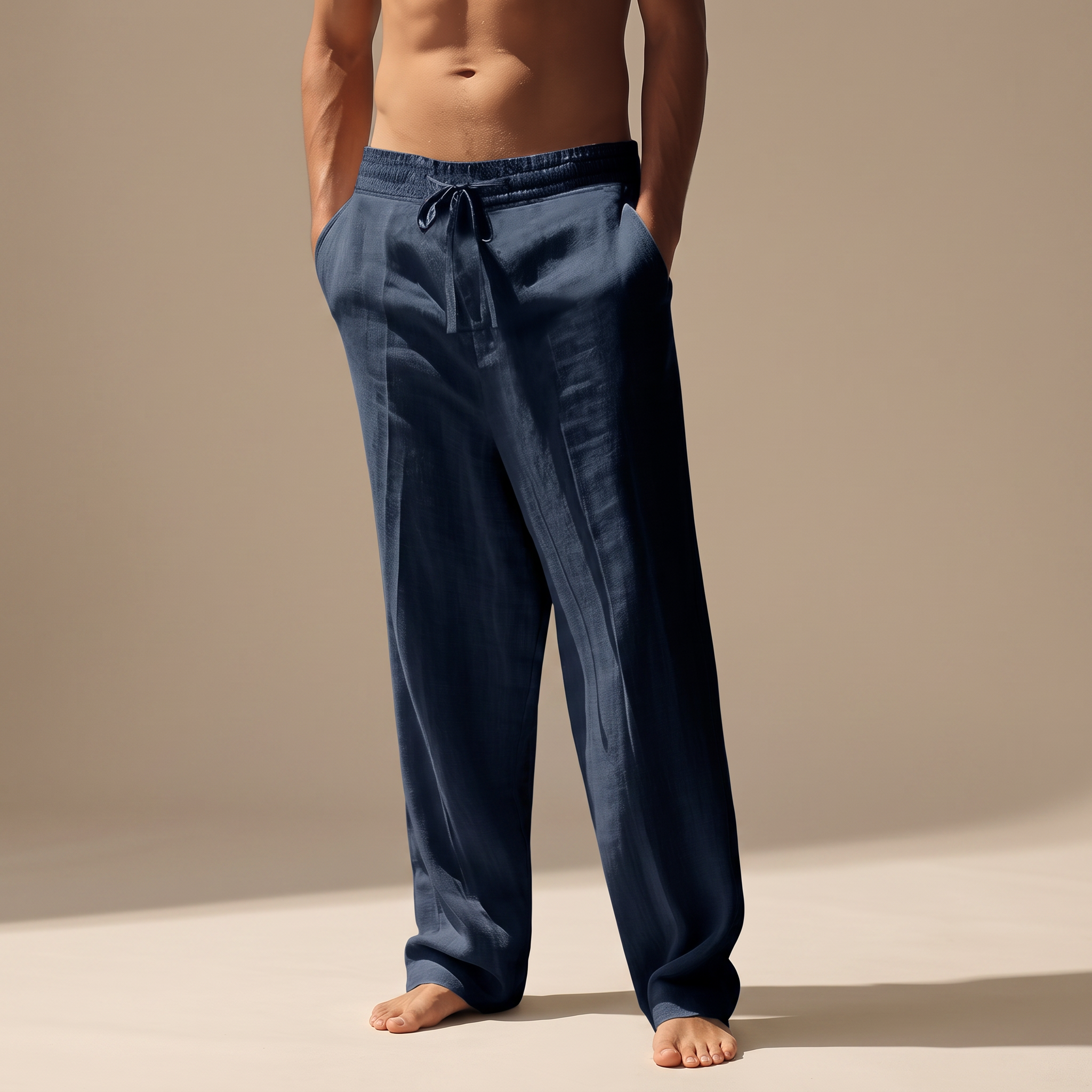 Brandon - Casual Relaxed Trousers