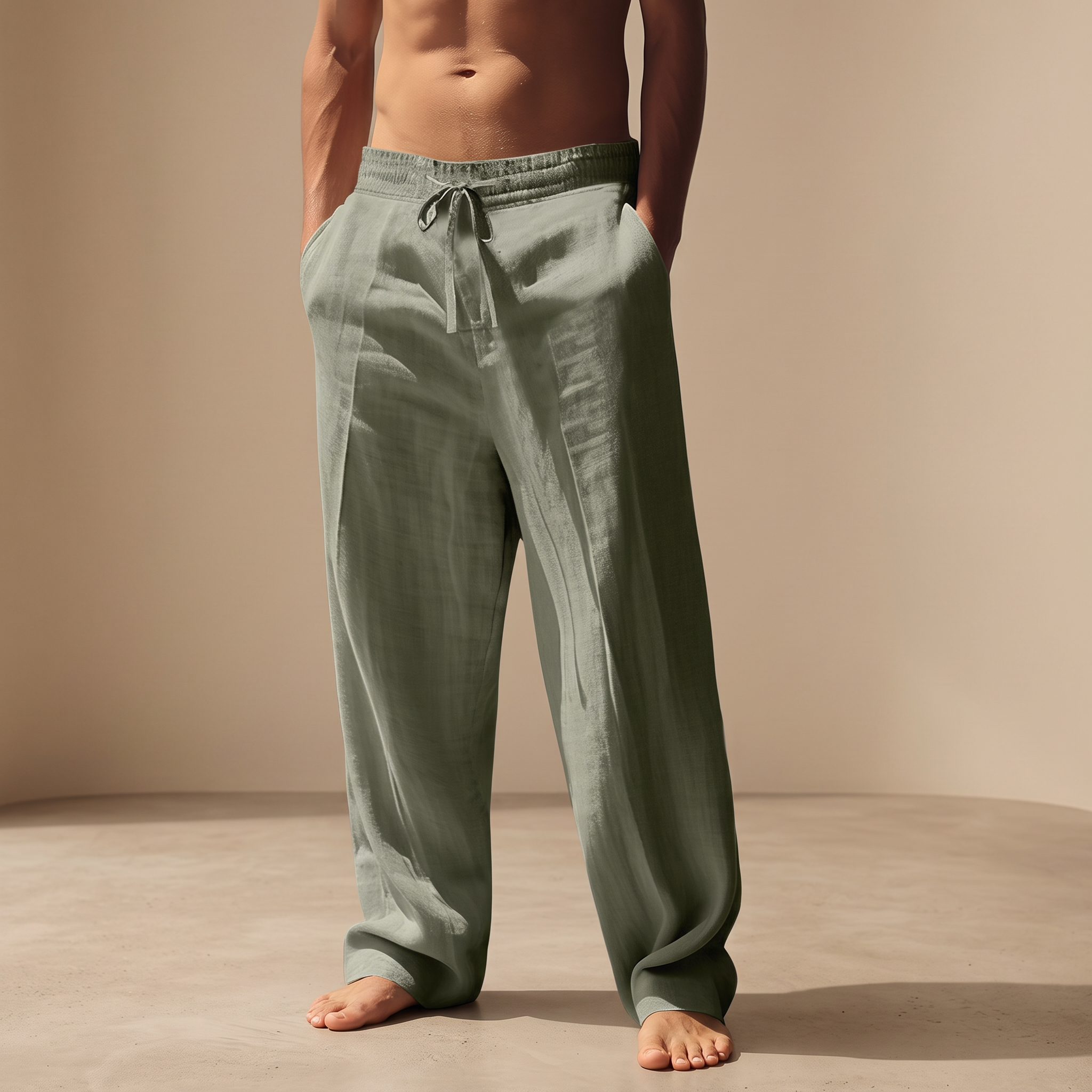 Brandon - Casual Relaxed Trousers